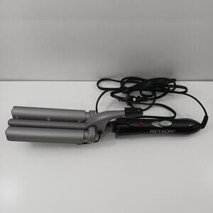 Revlon Model RVIR 3005 Curling Crimping Iron Double Barrel